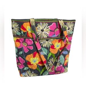 Vera Bradley Floral Tote Bag Colorful